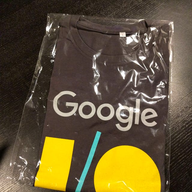 Google I/O 2017 t-shirt 👕